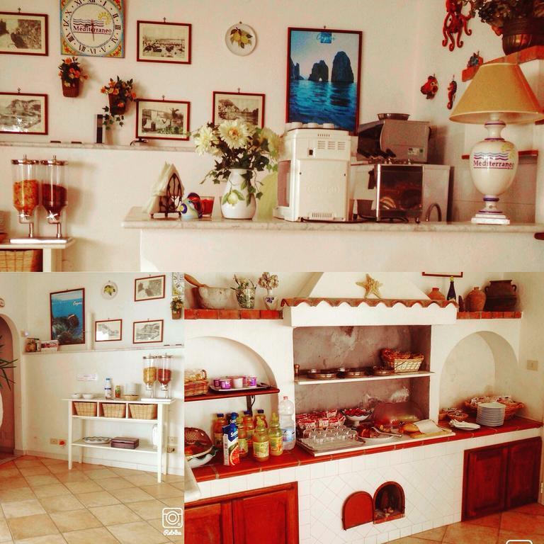 Mediterraneo Bed & Breakfast Anacapri Kültér fotó