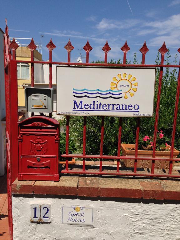 Mediterraneo Bed & Breakfast Anacapri Kültér fotó
